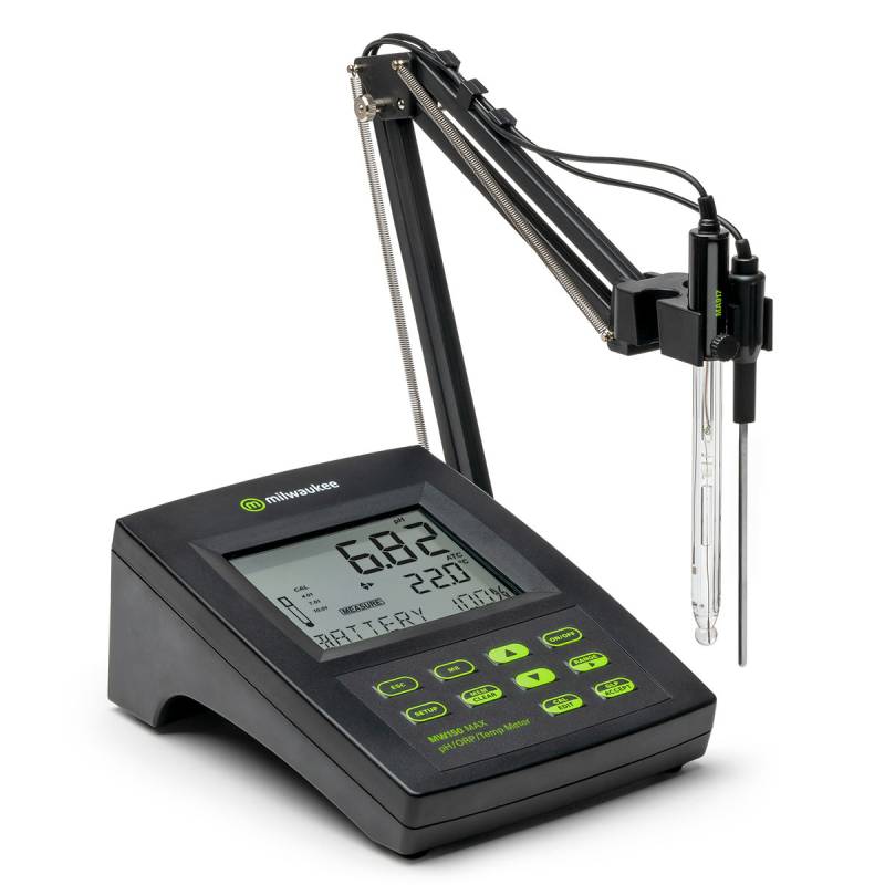 Medidor de Mesada PH/ORP/TEMPERATURA.  Modelo MW150.  Marca: MILWAUKEE