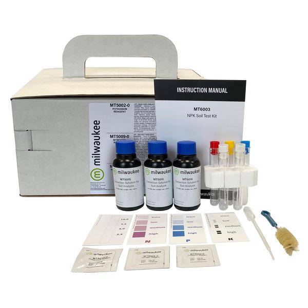 Kit de Prueba de Suelo N, P, K. Modelo MT6003. Marca: MILWAUKEE