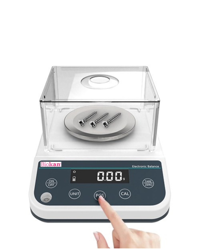 Balanza Digital 2 Kg a 0,1. Modelo BKN8013. Marca: BIOKAN