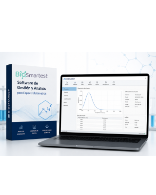 Software de Gestión y Análisis para Espectrofotómetros. Marca: BIOSMAREST