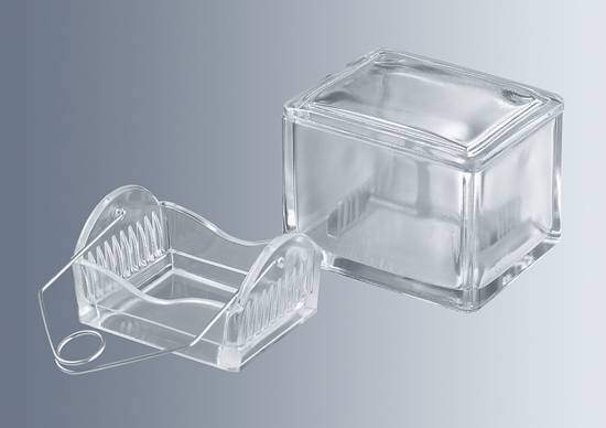 Rack para Caja de Tinción de 10 Láminas. Modelo SUP4200005. Marca: MARIENFELD