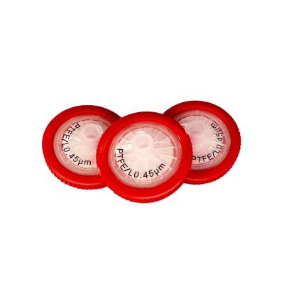 Filtro de Jeringa de de PTFE Hidrofílico No estéril de Ø25mm x 100u. Hixwer