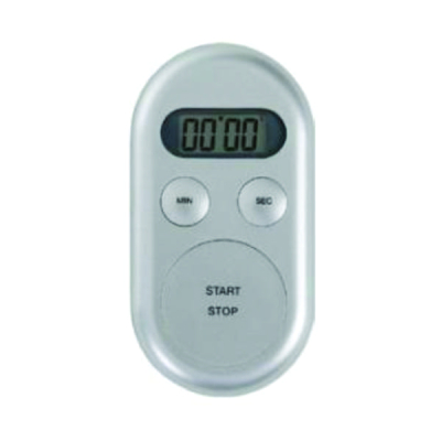 Timer digital plateado Boeco
