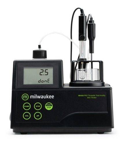 Mini Titulador de Acidez en Vino. Modelo MI456. Marca: MILWAUKEE