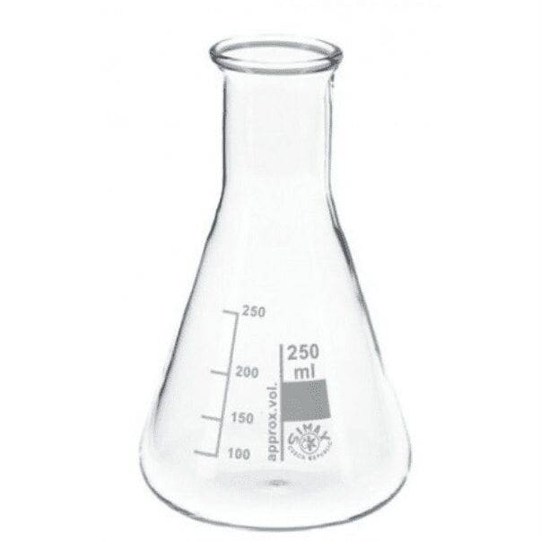 Erlenmeyer Boro 3.3. Marca: EVERGLASS