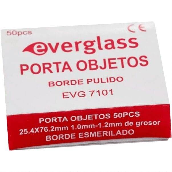 Porta Objeto Borde Esmerilado X 50 Unid. Modelo EVG7101. Marca: EVERGLASS