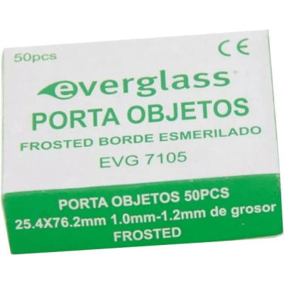 Portaobjeto Borde Esmerilado 