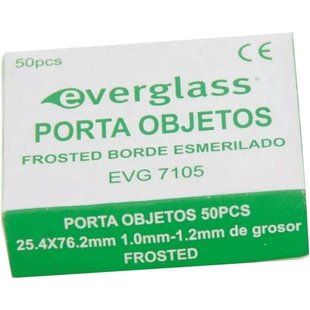 Porta Objeto Borde Esmerilado Frosted X 50 Unid. Modelo EVG7105. Marca: EVERGLASS