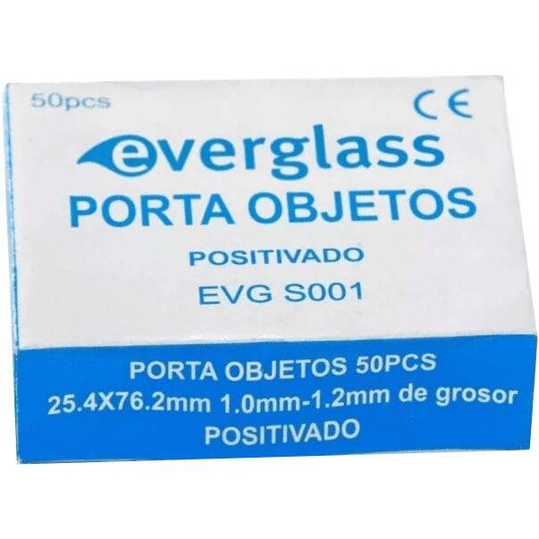 Porta Objeto Positivados X 50 Unid. Modelo EVGS001. Marca: EVERGLASS
