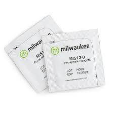 Reactivos para Fotómetro de Fosfato de Rango Bajo para MI412 - MI512-100. Marca: MILWAUKEE