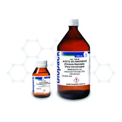 Aceite de Inmersión x 100 Ml. Marca: BIOPACK