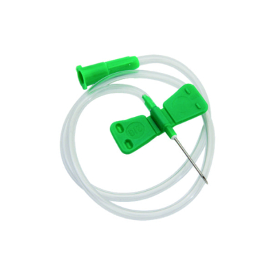 Aguja Mariposa de Toma Multiple 21G x 1