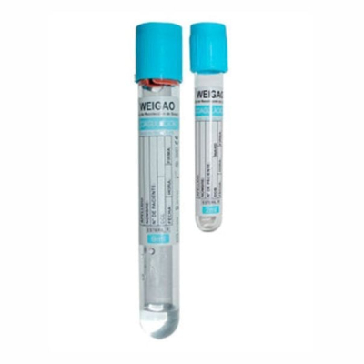 Tubo de Coagulacion con Citrato de Sodio 3.20% 13x75mm x 4,5ml CELESTE x 100 unidades WEIGAO