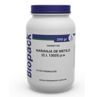 Naranja De Metilo (C.I. 13025) P.A. (A.C.S.). Marca BIOPACK