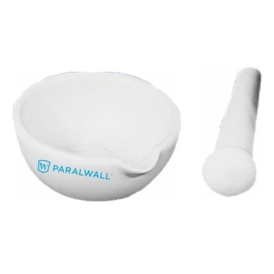 Mortero con pilón de porcelana Ø 215 mm.