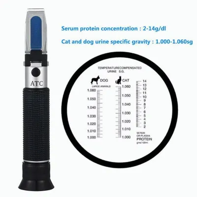 Refractómetro de Mano 0-12g.Brix + ATC (veterinario). Modelo BKN80006. Marca: BIOKAN