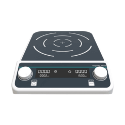 Agitador magnético con pantalla digital y control de tiempo y velocidad. Modelo MS-5L. Marca BioSmartest.